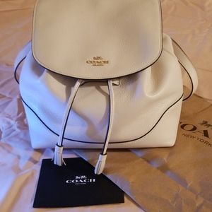 COACH ELLE Backpack in Chalk